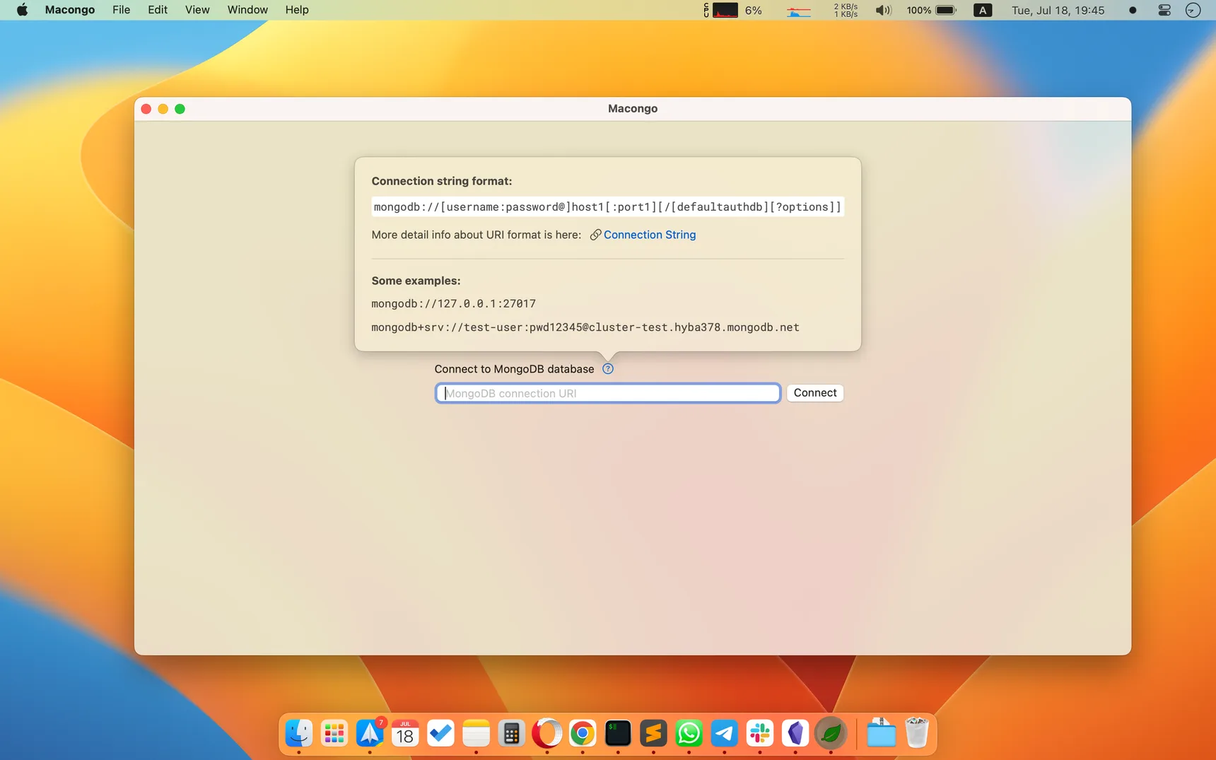 Macongo screenshot